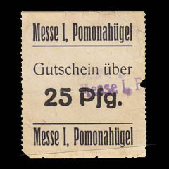 DSWA-Gutschein-Pomonahgel 25 pfg