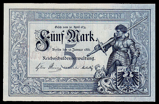 5 Mark 1882-VS