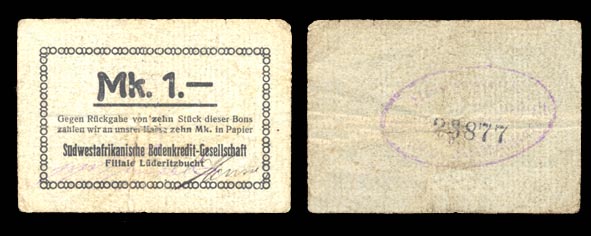 DSWA-Gutschein-1Mark-Bodenkredit DSWA-Gutschein-1Mark-Bodenkredit