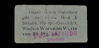 DSWA-Gutschein-Held + Schtraube 50 Pfg DSWA-Gutschein-Held + Schtraube 50 Pfg