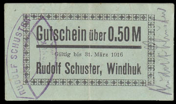 DSWA-Gutschein-Schuster 0-50 Mark