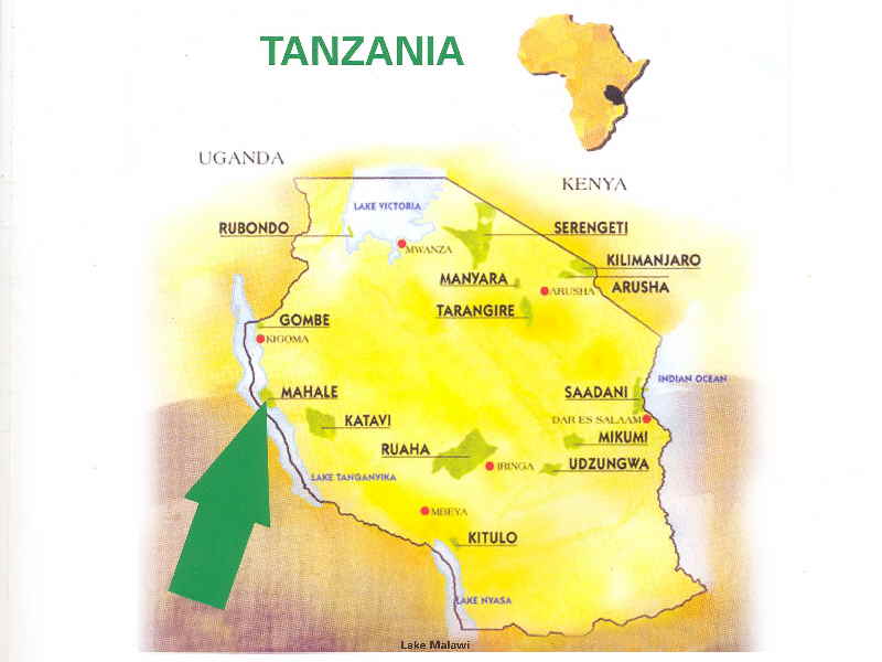 Karte Tansania Karte Tansania